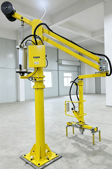 Pneumatic assisted robotic arm